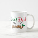 Search for eat drink and be merry mugs Holly