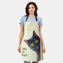 Search for cat design aprons Kitten