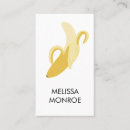 Search for banana business cards Chef