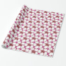 Search for hawaiian luau wrapping paper Hibiscus