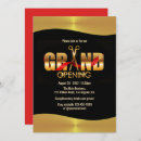 Search for store opening invitations Business