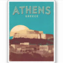 Search for athens travel stickers Acropolis