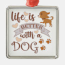 Search for funny dog quotes christmas tree decorations Puppy