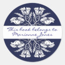 Search for name bookplates Floral