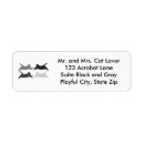 Search for grey cat return address labels Fun