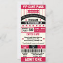 Search for red and black party invitations Sports