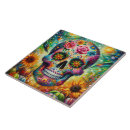 Search for dia de los muertos tiles Floral