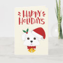 Search for maltese christmas cards Animal