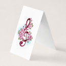 Search for clef notes business cards Treble