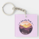 Search for mountain sunset key rings Camping
