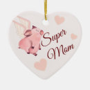 Search for super mom christmas tree decorations Pink