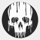 Search for melting stickers Skull