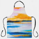 Search for abstract sunset aprons Oil