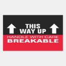 Search for breakable stickers Handle with care