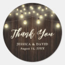 Search for barn wedding stickers Thank you