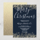 Search for navy gold christmas invitations Party