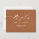 Search for terracotta and navy wedding rsvp cards Elegant