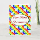 Search for happy new year christmas wedding announcement cards Gay couple first christmas