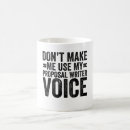 Search for proposal coffee mugs Typography