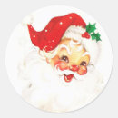 Search for retro santa claus stickers Jolly
