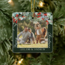 Search for forest green christmas tree decorations Family photo