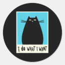Search for i do what i want stickers Kitty