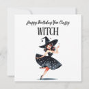 Search for witch birthday cards Cute