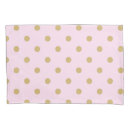 Search for gold dots pillowcases Modern