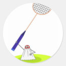 Search for badminton game stickers Shuttlecock