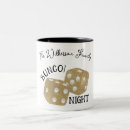Search for bunco drink mugs Dice