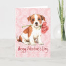 Search for jack russell terrier valentines day cards Jrt