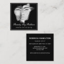 Search for illustration business cards Makeup artist