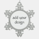 Search for customisation christmas tree decorations Snowflake