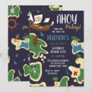 Search for buccaneers invitations Treasure map