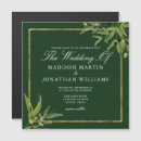 Search for olive green gold wedding invitations Chic
