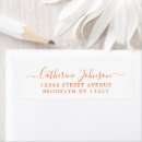 Search for oranges return address labels Calligraphy