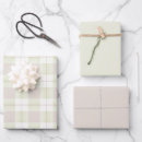 Search for green plaid wrapping paper Trendy