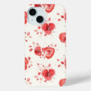 Search for strawberry pattern cases Red