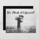 Search for its official invitations Elopement