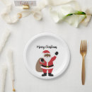 Search for santa claus paper plates Holiday season
