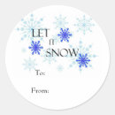 Search for simple snowflakes stickers Let it snow