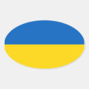 Search for flag oval stickers Ukraine