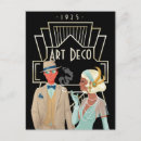 Search for art deco lady postcards 1920s