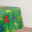 Search for frog tablecloths Colourful