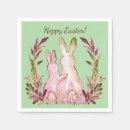 Search for vintage easter napkins Rabbit
