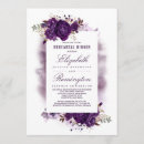 Search for watercolor floral rehearsal dinner invitations Elegant