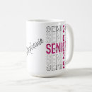 Search for senior class mugs Typography