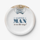 Search for rustic baby shower plates It's a boy