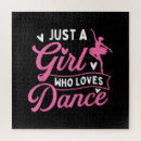 Search for dancing girls puzzles Dancer