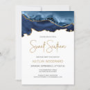 Search for blue and gold sweet 16 invitations Agate